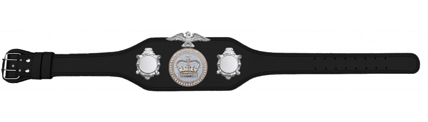 CHAMPIONSHIP BELT - BUD004/S/WHTGEM - AVAILABLE IN 4 COLOURS